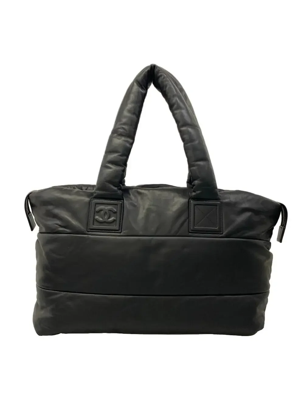 Chanel Coco Cocoon Black Leather #305421C15B